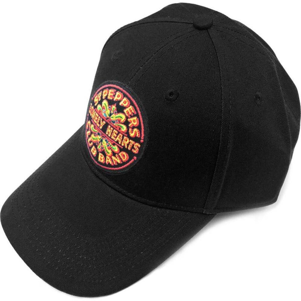The Beatles Unisex Adult Sgt Pepper Baseball Cap / Black
